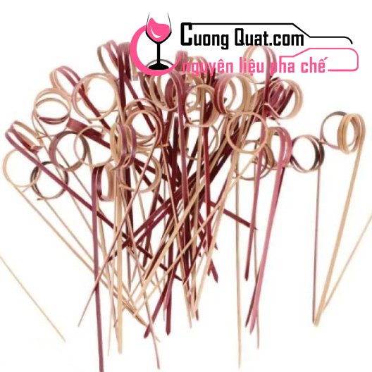 100 Cây Tăm Tre Xiên Trái Cây Trang Trí Nhiều Mẫu Mã Đẹp lạ