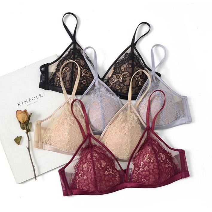 Bộ Đồ Lót Bralette Ren Lưới Mềm Cao Cấp Mới S122 | BigBuy360 - bigbuy360.vn