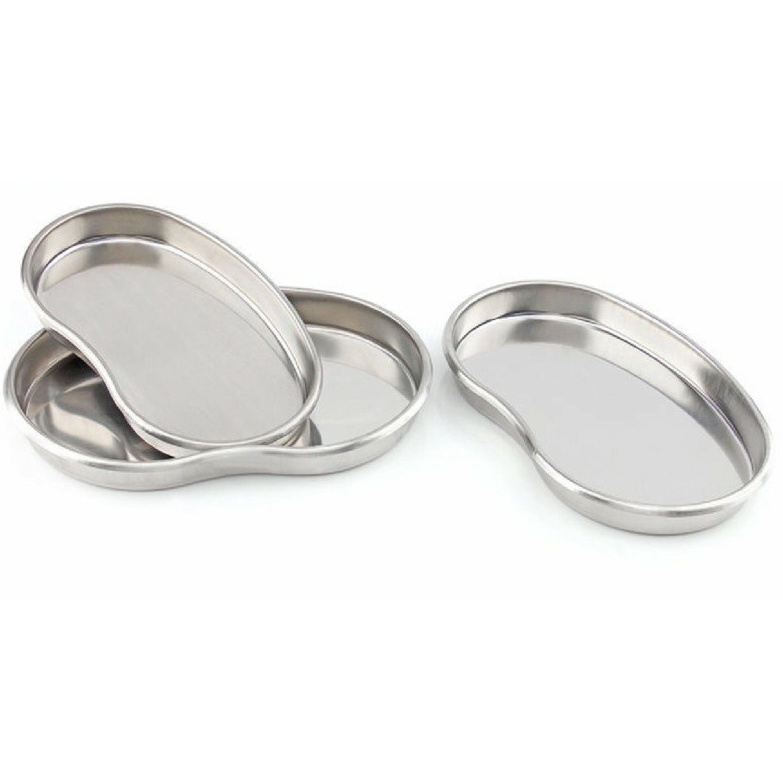 Khay hạt đậu inox đựng dụng cụ và đồ spa