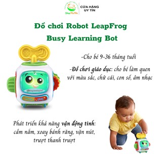 Đồ chơi Hộp Robot LeapFrog Busy Learning Bot cho bé từ 6 tháng tuổi.