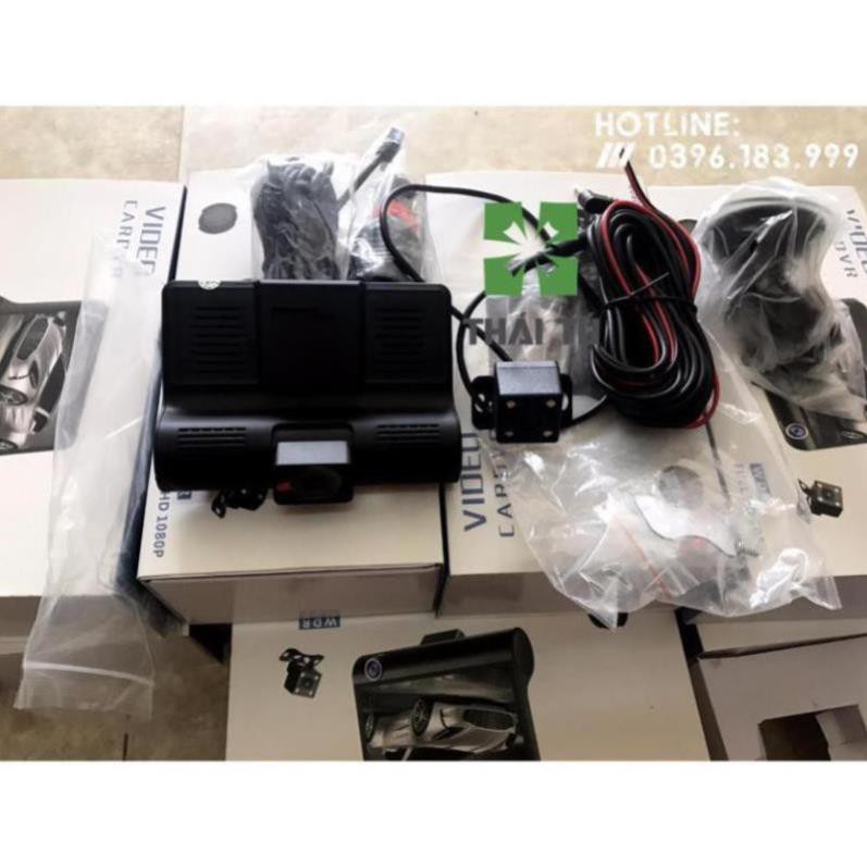 [Giảm giá]  Camera hành trình 3 mắt Full HD kèm camera lùi Ver 2 l | BigBuy360 - bigbuy360.vn