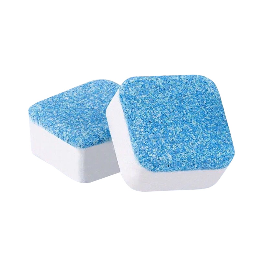 Hộp 12 Viên Tẩy H4 Vệ Sinh Lồng Máy Giặt - Diệt Khuẩn, Tẩy Sạch Chất Cặn, Mảng Bám, Ẩm Mốc