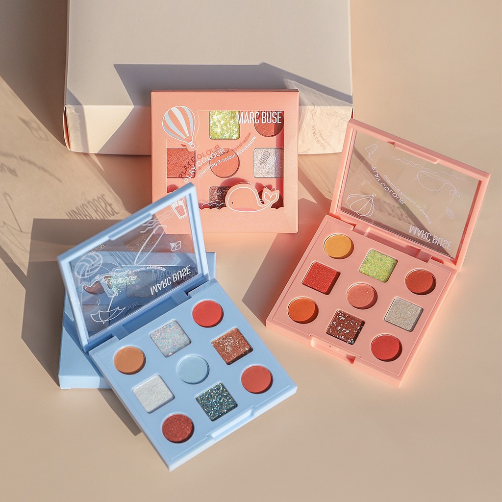 [MARC BUSE] Bảng mắt 9 ô Marc Buse Play Colour (N0512)