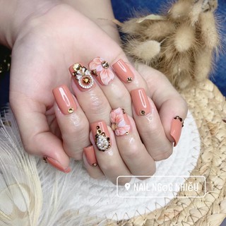 Set 2 bông Hoa Bột vẽ cánh mềm
