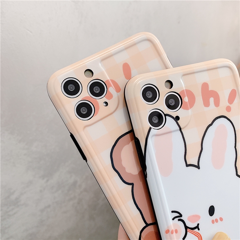 Ốp iphone - Ốp lưng imd new Gấu thỏ soda 6/6s/6plus/6splus/7/8/7plus/8plus/x/xs/xsmax/11/11promax - Awifi Case V4-2 | BigBuy360 - bigbuy360.vn