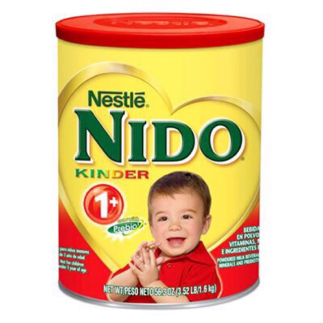 Sữa NIDO nắp đỏ 1.6 kg chi trẻ từ 1-3 tuổi