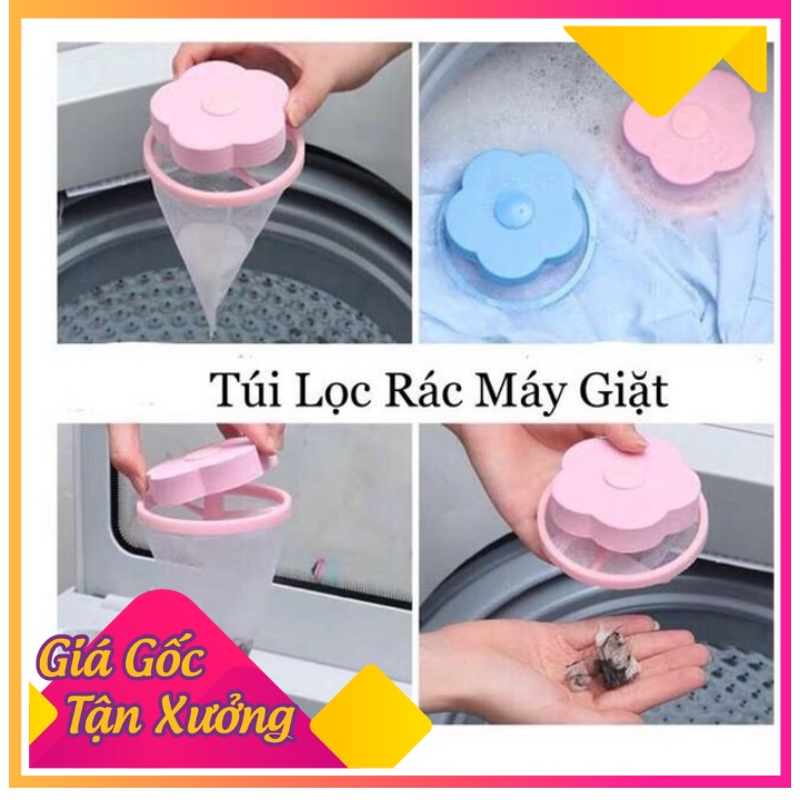 Phao Lọc Rác Cặn Bẩn Máy Giặt - Túi Lọc Gom Rác Lồng Máy Giặt Thông Minh (Ngọc Tâm Chuyên Sỉ)