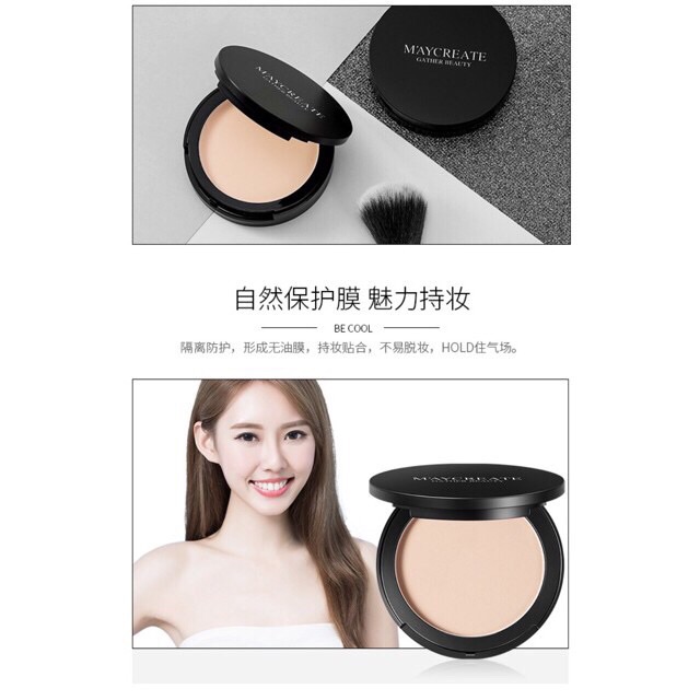 Phấn nén Maycreate Gather Beauty Hàng Nội Địa Trung