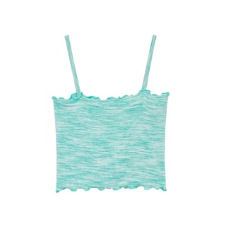 Áo thun hai dây dáng croptop