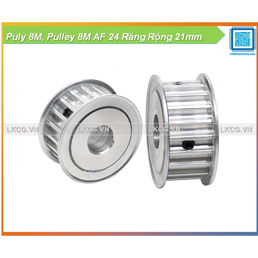 Puly 8M, Pulley 8M AF 24 Răng Rộng 21mm