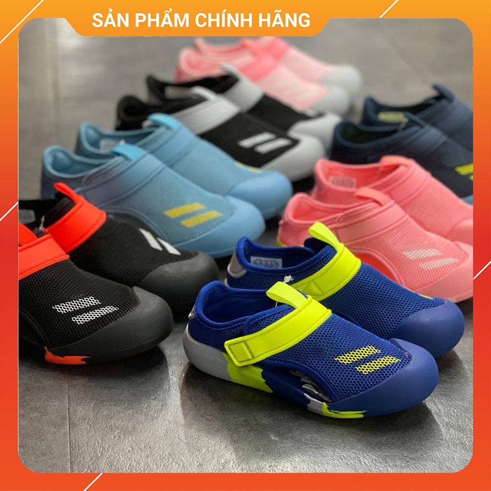 Sandal kids, Đế cao su đúc dày êm ái chống trơn trợt tốt cho bé, Có quai dán tiện lợi giúp bé dễ dàng tự mang