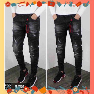 Quần Jogger Nam Jean Đẹp Cao Cấp Mã 351 Chất Jean Dày Dặn Co Dãn Tốt