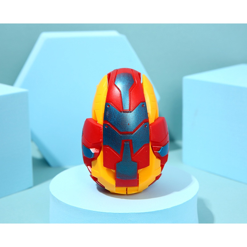 Mô Hình Đồ Chơi Quả Trứng Khủng Long Biến Hình Mini Cho Bé