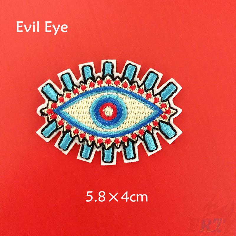 Sticker ủi thêu hình mắt độc đáo