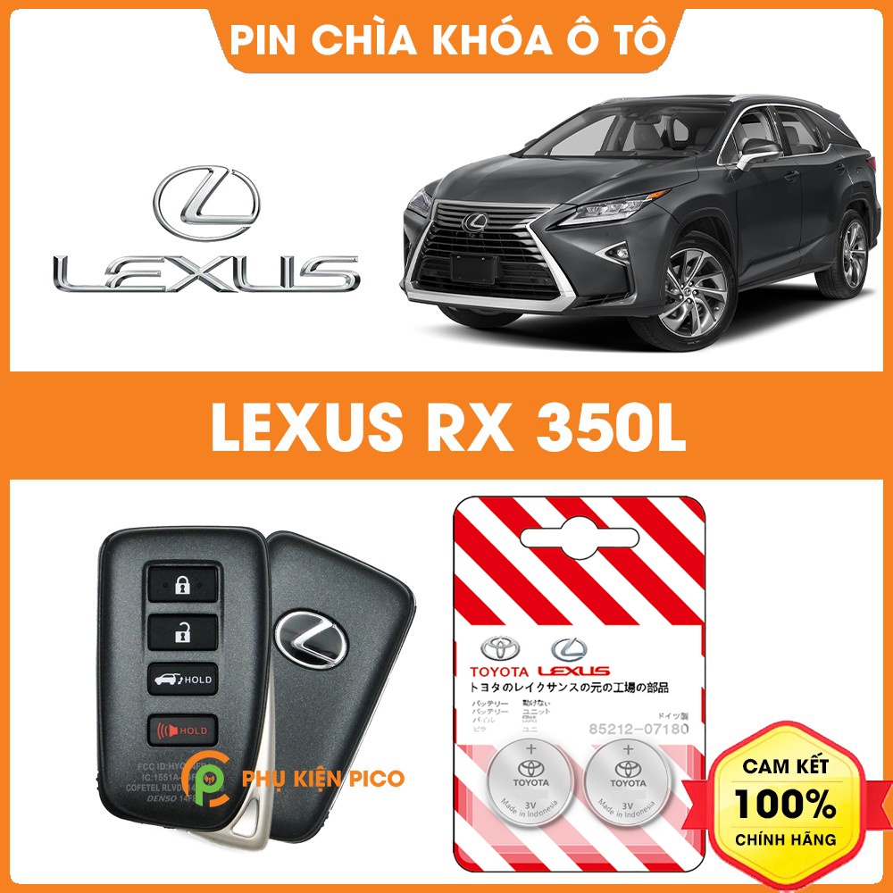 Pin chìa khóa ô tô Lexus RX 350L chính hãng sản xuất theo công nghệ Nhật Bản - Pin chìa khóa Lexus RX 350L