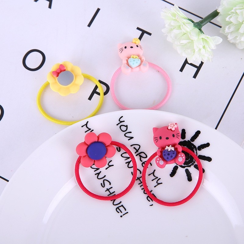 1 Dây Buộc Tóc Nylon Dễ Thương Cho Thú Cưng