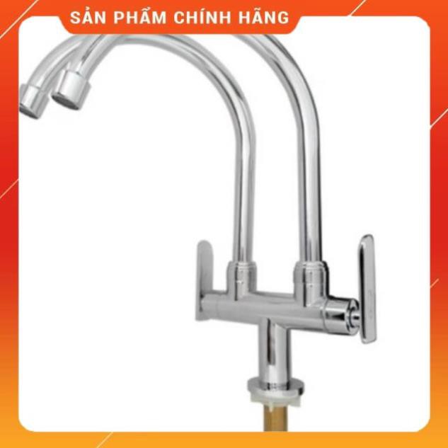 (SALE) Vòi rửa chén lạnh 2 đường nước,vòi rửa chén 2 đầu , vòi rửa bát,vòi bếp ,vòi rửa bát cao cấp