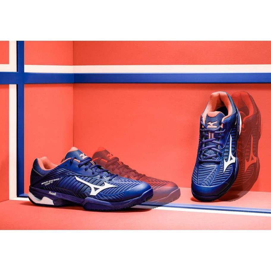 SẴN MÙA HÈ THANH LÝ RẺ HƠN GIÁ GỐC Giày tennis nam Mizuno 61GA187027 chính hãng Cao Cấp