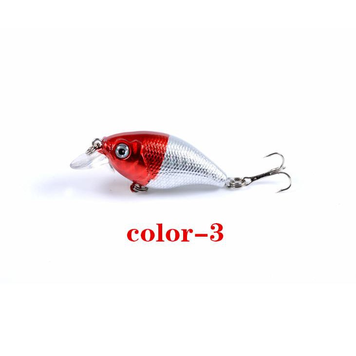 [Mã FAMAYMA giảm 10K đơn 50K] Mồi câu cá _ Mồi Câu Lure Bait Rock Fatty 5,7cm / 7g 006