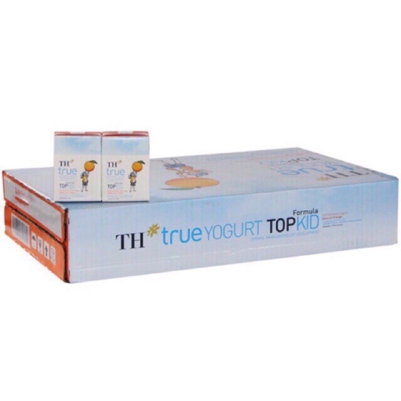 Sữa TH True Yogurt Top Kid 48 hộp x 110ml Dâu/Cam/Chuối