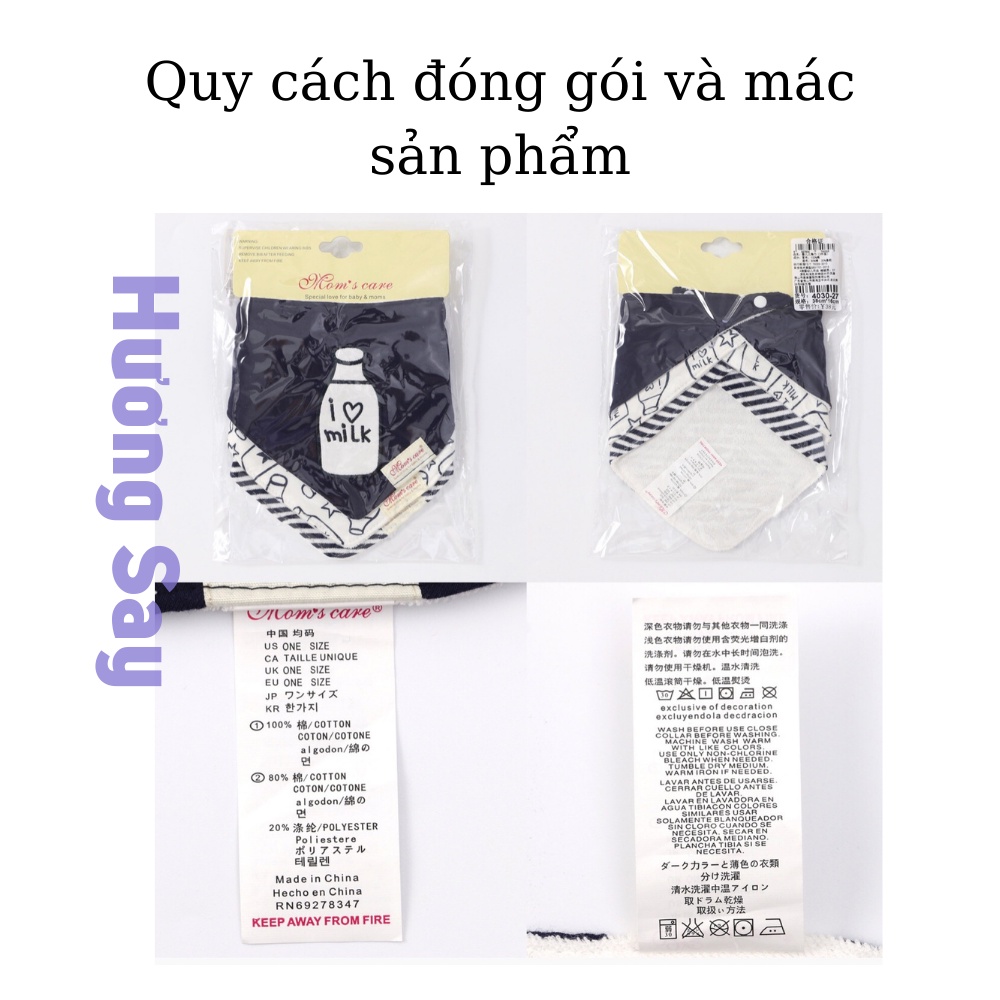 Được chọn mẫu- SET 3 YẾM TAM GIÁC MOMCARE
