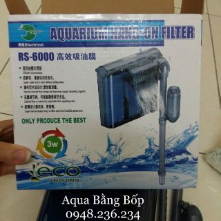 Lọc treo RS-6000 cho bể cá cảnh, bể thủy sinh