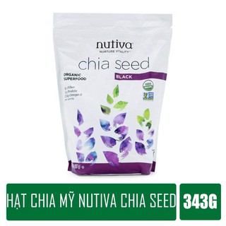Hạt chia Mỹ Nutiva 343g