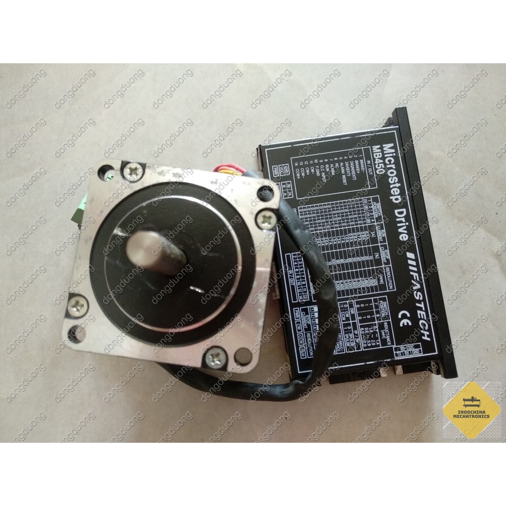 Điều khiển FASTECH MB450, Microstep Drive cùng động cơ Shinano Kenshi ST, hàng tháo máy.
