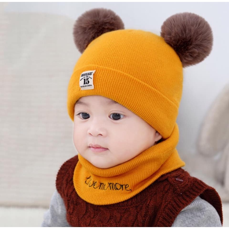 SET NÓN + KHĂN LEN MICKEY 17