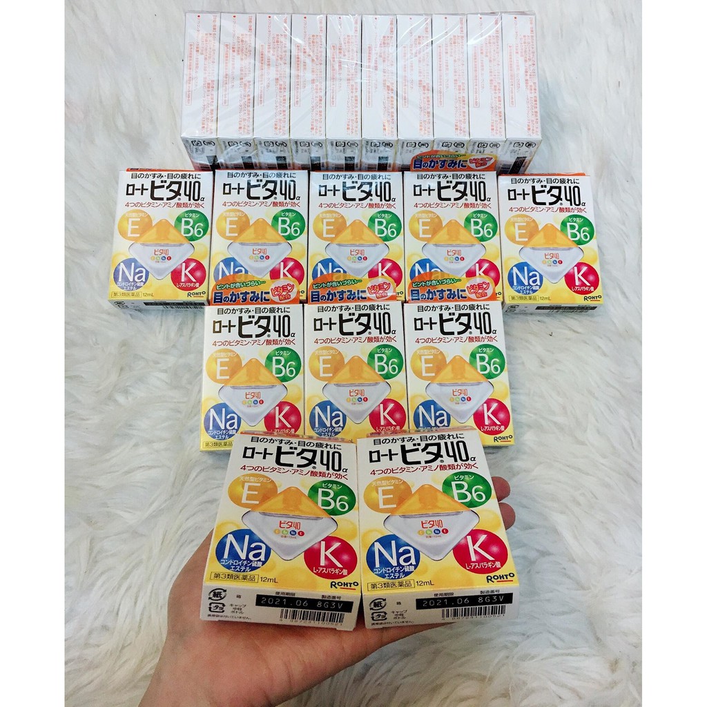 thuốc nhỏ mắt rohto nhật bản