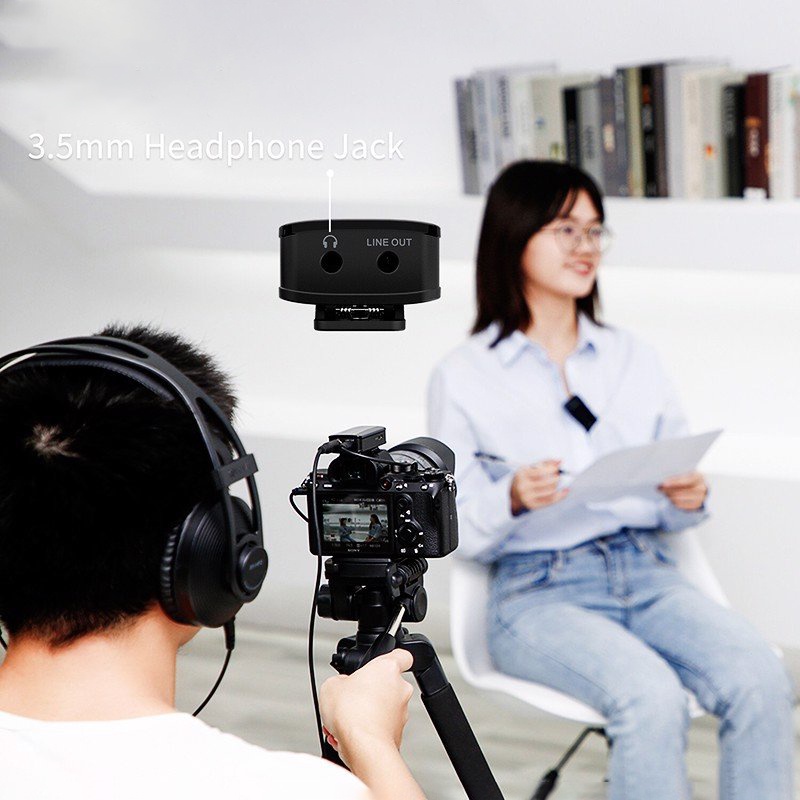 Micro Cài Áo Không Dây 2.4GHz, Phạm Vi 100m Dành Cho Smartphone, Laptop, Máy Ảnh | Boya BY-XM6-S1 BY-XM6-S2