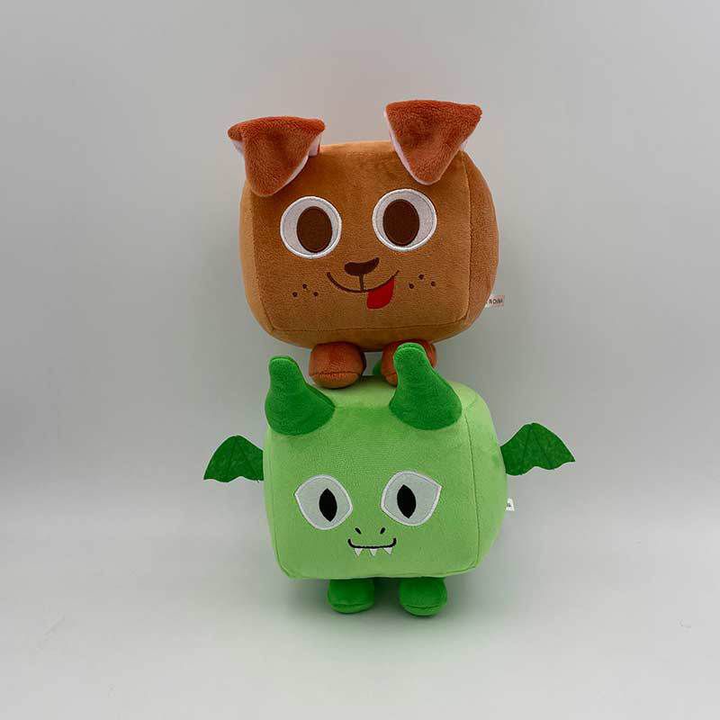 Đồ chơi búp bê nhồi bông Pet Simulator X chó Axolotl mèo Big Games dơi đáng yêu trang trí nhà cửa làm quà tặng trẻ em