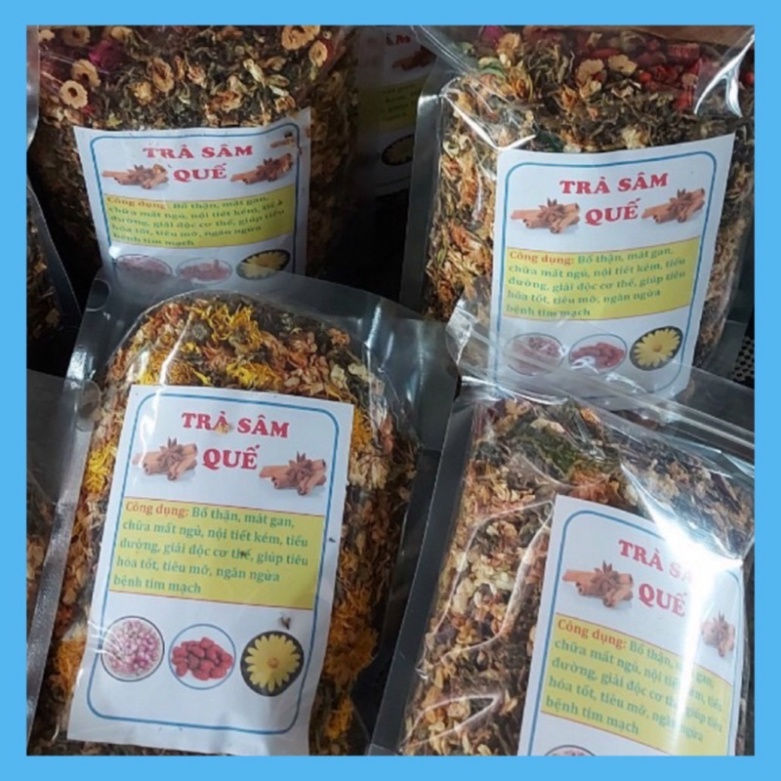 500gr Trà sâm quế🌸bổ thận,mát gan, thải độc cơ thể🌸 -dltd