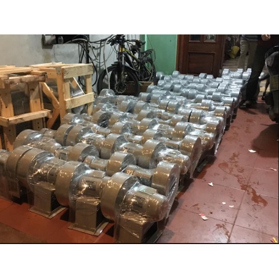 Quạt sên - Quạt công nghiệp con sên nhà xưởng - Quạt hút ly tâm 200W - 100% dây đồng