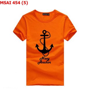 Áo thun nam Navy Anchor 454