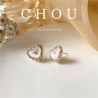 Bông Tai Trái Tim | CHOU ACCESSORIES |