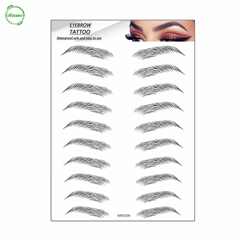 Miếng dán xăm chân mày 6D chống thấm nước chất lượng cao