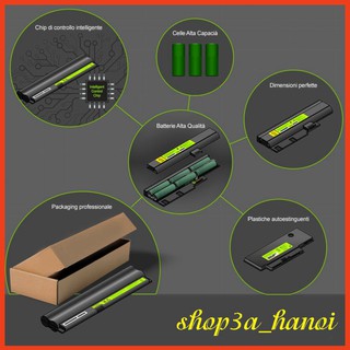 Pin laptop dell latitude e4300 e4310 precision m2400 312-0822 laptop h8v6 nhập khẩu chất lượng cao 6 cell