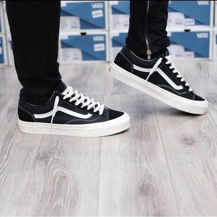Giày Nam Nữ Cổ Thấp Vans Vault Old Skool, Giày Slip On Vans Caro Đen Trắng Full Box Bill | BigBuy360 - bigbuy360.vn