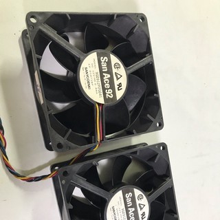 QUẠT TẢN NHIỆT 9 cm - 12V-- 0.88 A-- SANYO DENKI -- gió mạnh