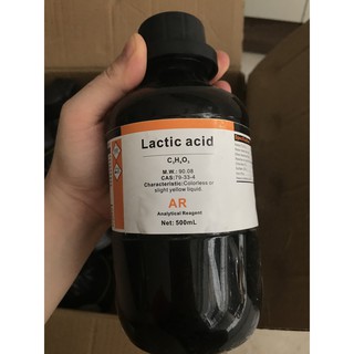 Hoá chất Lactic aci.d Xylong 500ml C3H6O3 lactic sữa CAS 79-33-4