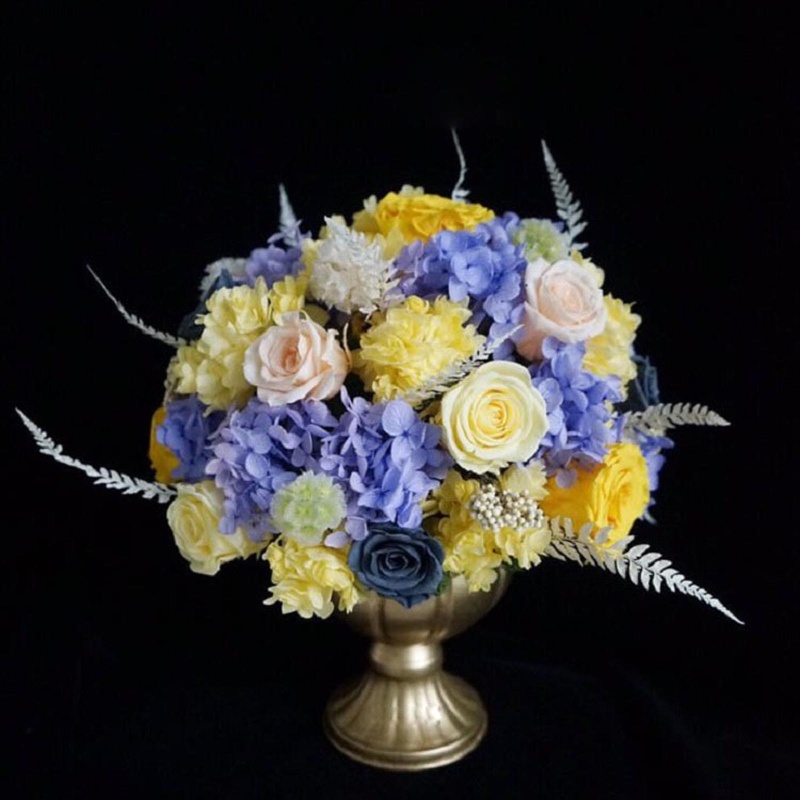 Chậu Hoa Bằng Kim Loại Phong Cách Vintage Dùng Trang Trí Nhà Cửa / Tiệc Cưới