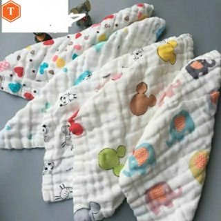 Khăn sữa, khăn xô sữa cho bé (6 lớp)