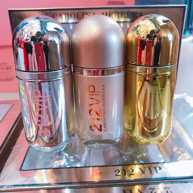 SET 3 CHAI NƯỚC HOA 212 VIP MINISIZE | Thế Giới Skin Care