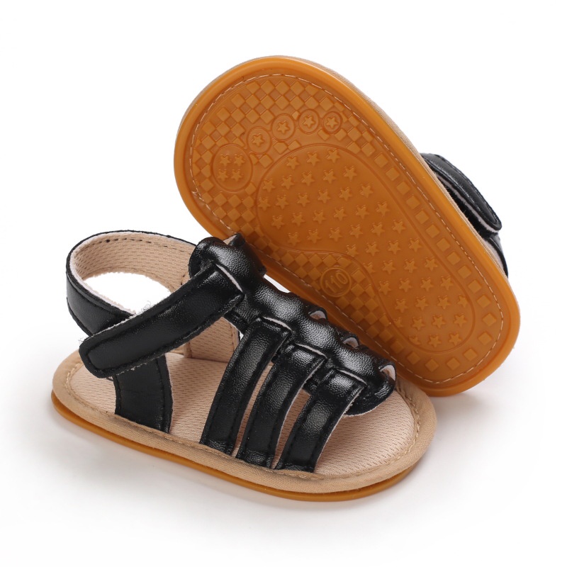 Giày tập đi đế cao su thiết kế chống trơn trượt mềm mại dễ thương cho bé