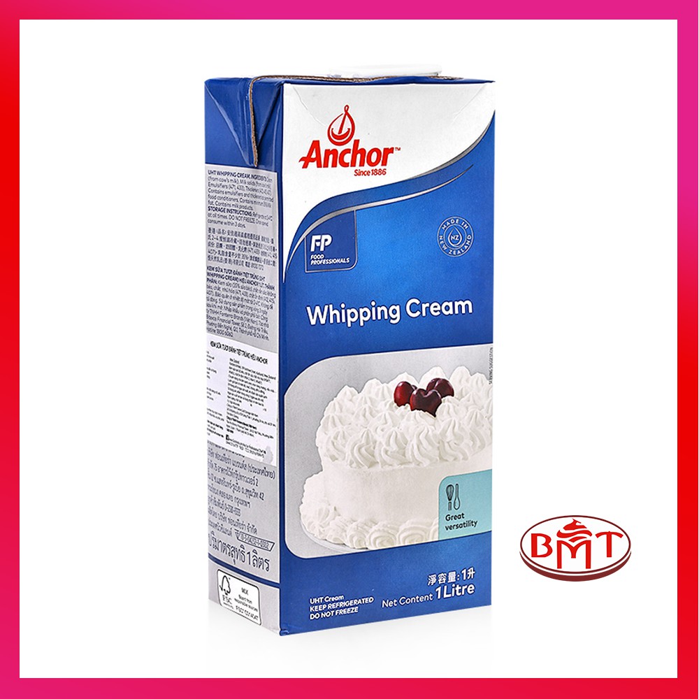 Kem Tươi "WHIPPING CREAM" 1L Hiệu Anchor