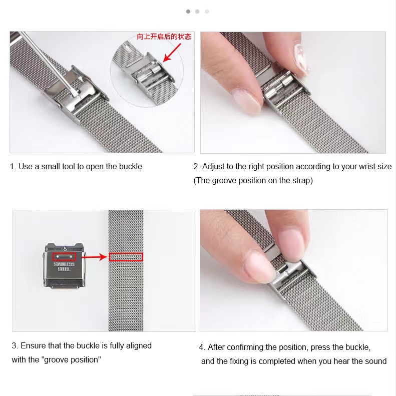 Dây Đeo Bằng Thép Không Gỉ Cho Đồng Hồ Thông Minh Apple Watch Band 7 6 SE 5 4 44mm 42mm Series 2 3 38mm 40mm