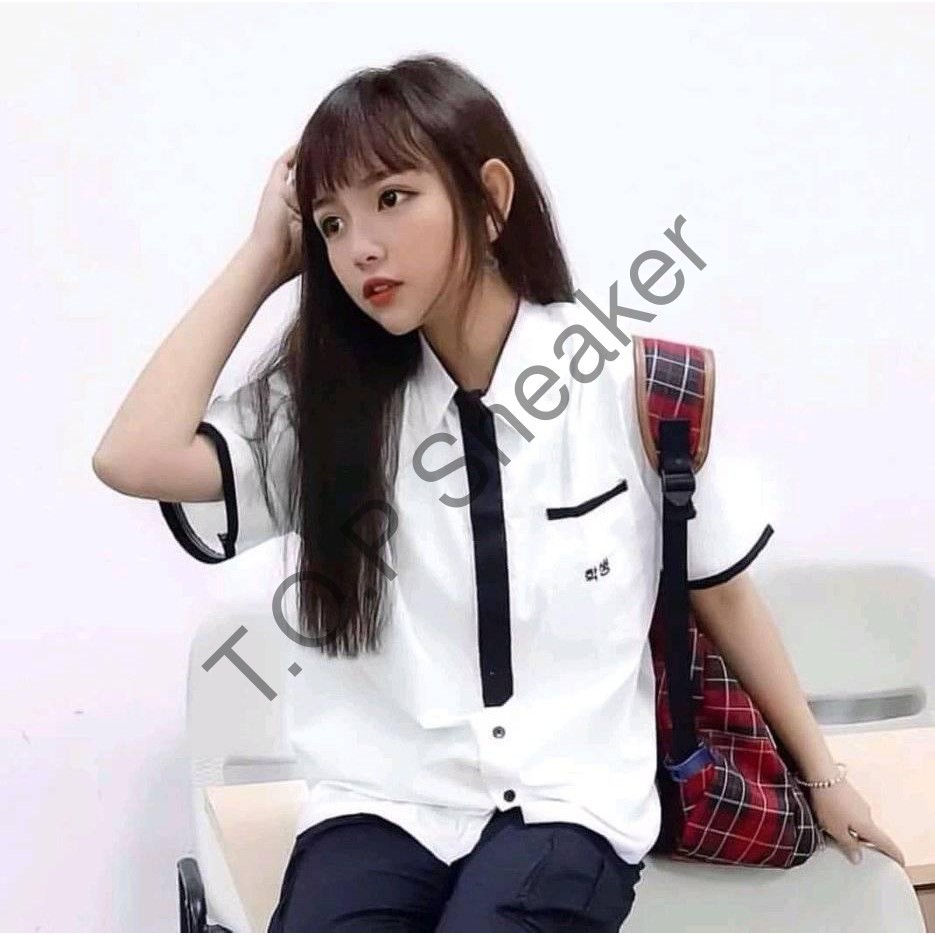 [FREE SHIP ĐƠN 99K] ÁO SƠ MI HÀN VIỀN UNISEX