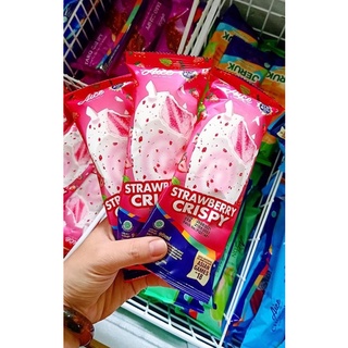 Kem Aice Dâu giòn - Strawberry Crispy
