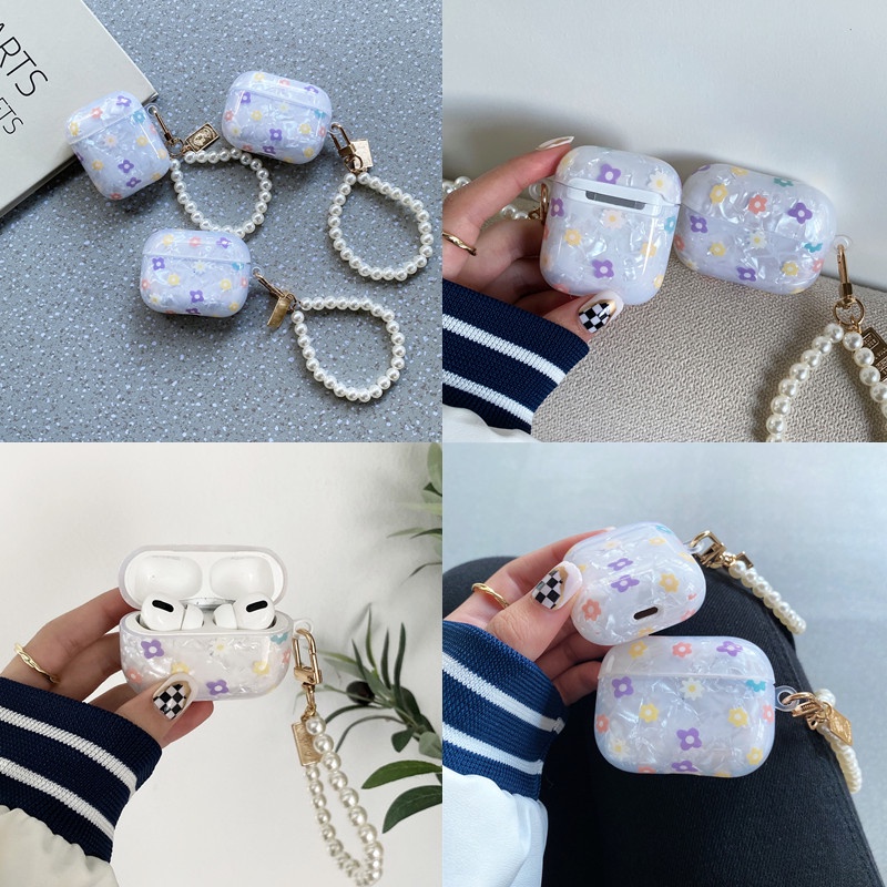 Vỏ Bảo Vệ Hộp Sạc Tai Nghe AirPods 1/2/3/ Pro Chất Liệu Silicon Họa Tiết Hoạt Hình Phong Cách Hàn Quốc Dễ Thương